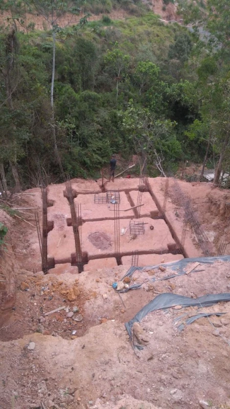 bombeamento de concreto usinado para fundação