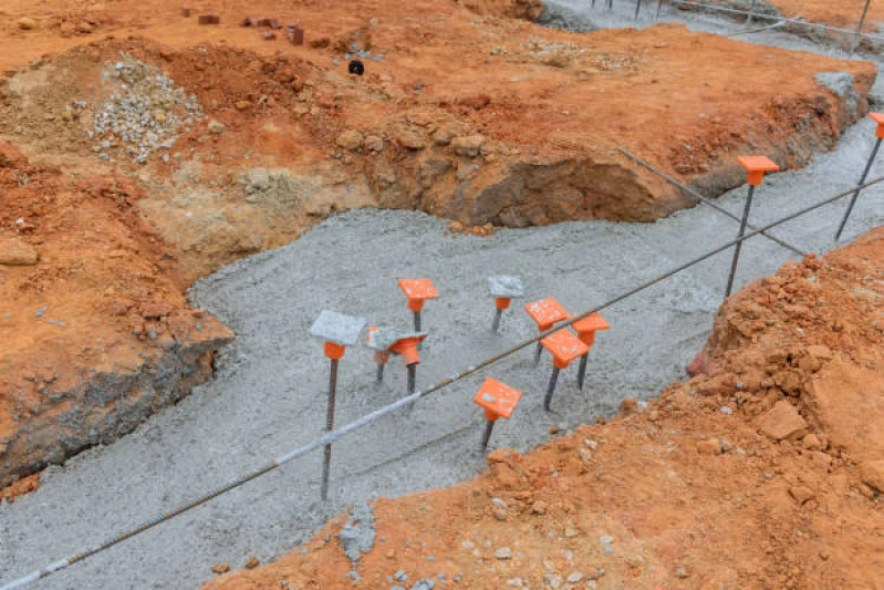 concreto de viga baldrame