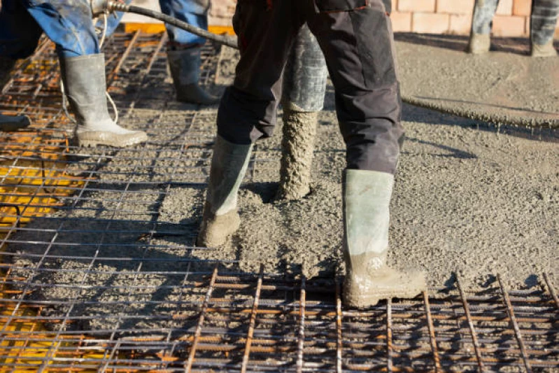 concreto polido piso