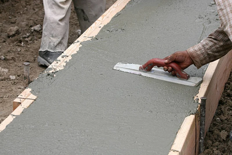 concreto usinado viga baldrame